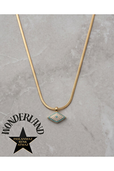 stainless steell Blue Series - Casual Gold Women's Necklace - 36L Steel - 45 ...