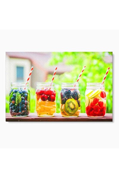 Luxcanva Tablou Canvas Fantezie Fructata 60x40 cm pe Sasiu Lemn Fantezie Fruc...