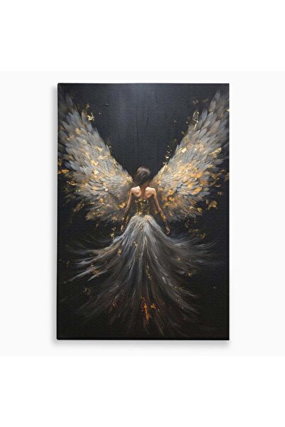 Luxcanva Tablou Canvas Aripile Eternitatii 40x60 cm pe Sasiu Lemn Aripile Ete...