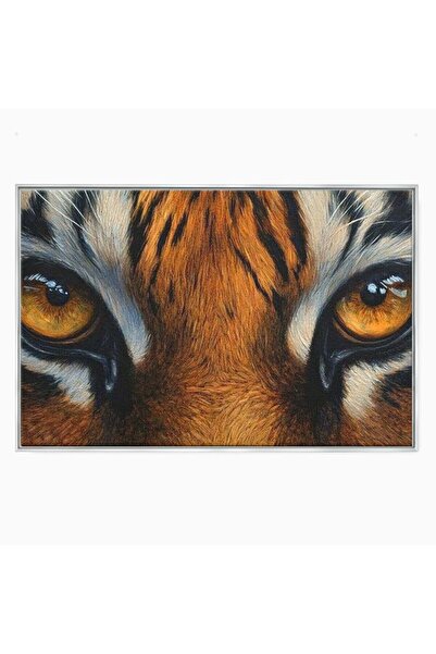 Luxcanva Tablou Canvas Spirit Ascuns 70x50 cm cu Rama Argintiu Spirit Ascuns ...