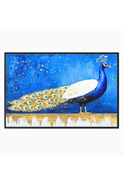 Luxcanva Tablou Canvas Magnetism Nocturn 60x40 cm cu Rama Negru Magnetism Noc...