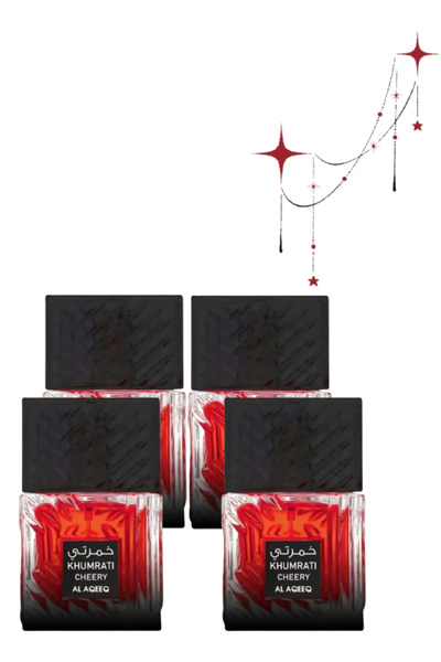 Al aqeeq 4 Pieces Khumrati Cheery Perfume 100ML