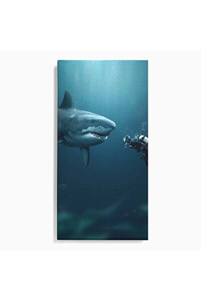 Luxcanva Tablou Canvas Intalnire in Adancuri 50x100 cm pe Sasiu Lemn Intalnir...