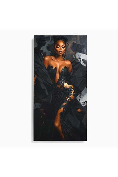 Luxcanva Tablou Canvas Regina Couture 60x120 cm pe Sasiu Lemn Regina Couture ...