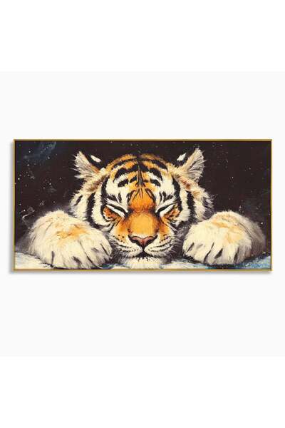 Luxcanva Tablou Canvas Vise sub Stele 100x50 cm cu Rama Auriu Vise sub Stele ...