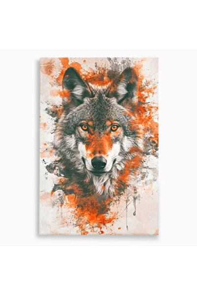Luxcanva Tablou Canvas Focul Interior 80x120 cm pe Sasiu Lemn Focul Interior ...