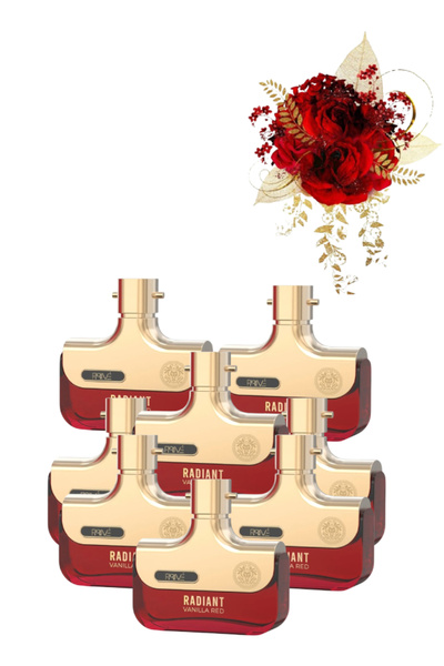 Prive 8 Pieces Radiant Vanilla Red Perfume 100ML