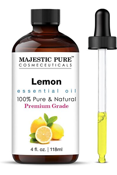 Majestic Pure Lemon Essential Oil - 118.29ml