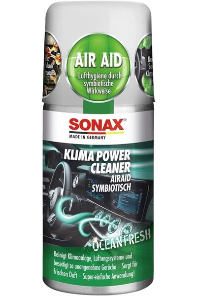Sonax KlimaPowerCleaner AirAid Symbiotic Ocean Fresh (100 ml) Air Conditioner...
