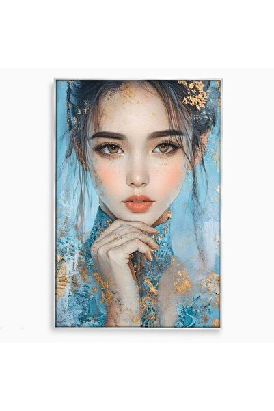 Luxcanva Tablou Canvas Vis de Iasomie 40x60 cm cu Rama Argintiu Vis de Iasomi...