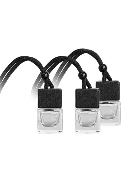 KASTWAVE 3 Pcs Hanging Car Air Freshener Diffuser Bottles, Empty Transparent ...