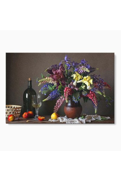 Luxcanva Tablou Canvas Rapsodie Rustica 60x40 cm pe Sasiu Lemn Rapsodie Rusti...