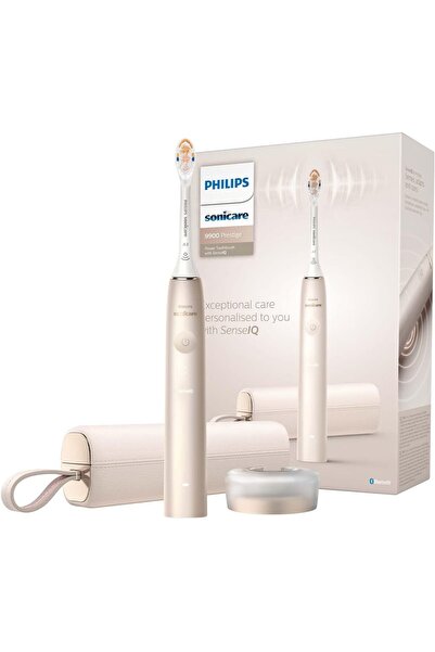 Philips Smart Philips Sonicare DiamondClean Prestige 9900 Electric Toothbrush...
