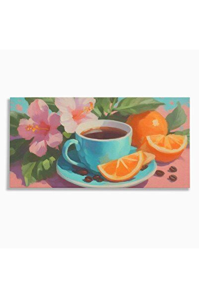 Luxcanva Tablou Canvas Dimineti Tropicale 140x70 cm pe Sasiu Lemn Dimineti Tr...