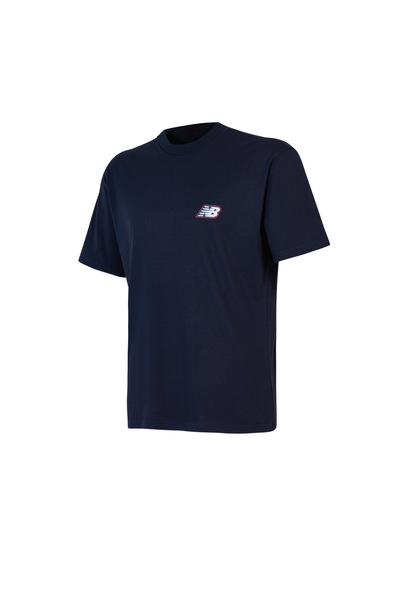 New Balance Mnt1647 Navy Blue Men's T-Shirt