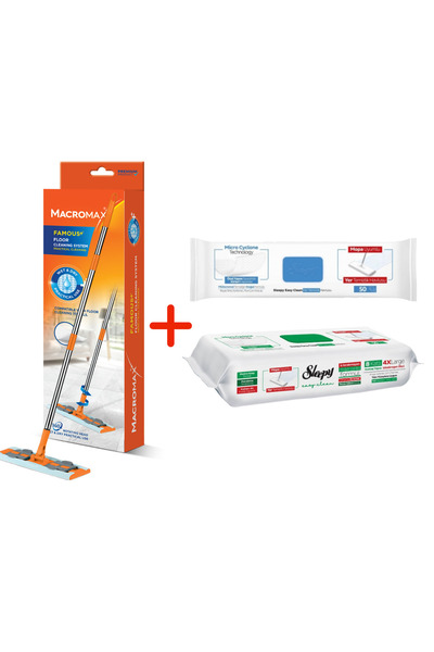 Sleepy PACHET PROMO PLUS - EASY CLEAN+NEW Lavete umede pentru curățarea podel...