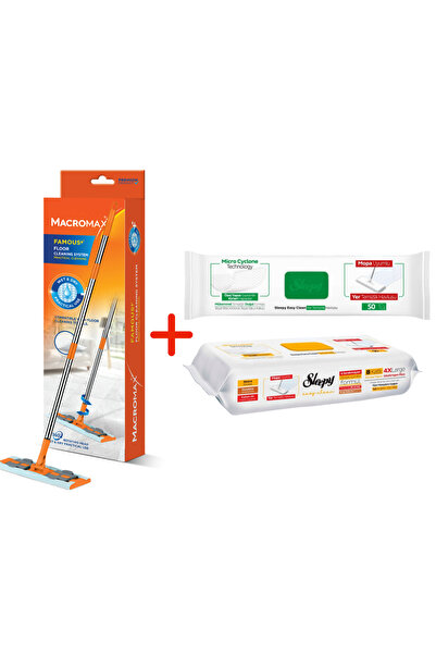 Sleepy PACHET PROMO PLUS - EASY CLEAN+NEW Lavete umede pentru curățarea podel...