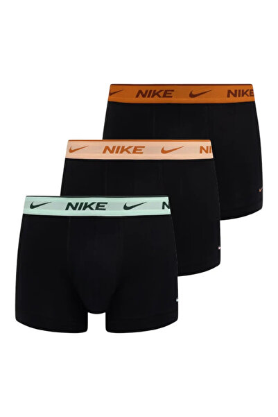 Nike Erkek Marka Logolu Günlük Kullanıma Uygun Çok Renkli Boxer