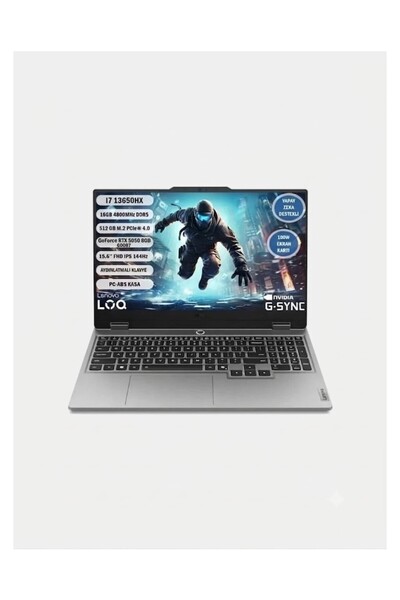 LENOVO LOQ 15IRX10 83JE00JPTR-OMG70 15,6 inç DDR5 8GB 512GB SSD, Windows 11 Home