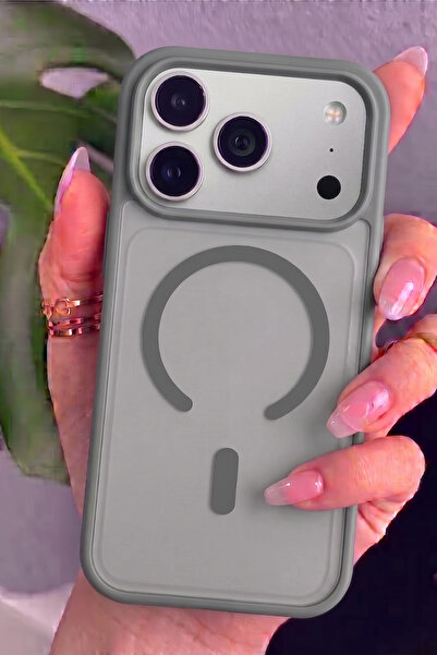 Rivor Apple iPhone 17 Pro Max/18 Pro Max Uyumlu Kılıf Kamera Yükseltili Magsa...