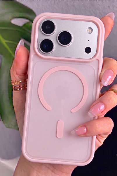 Rivor Apple iPhone 17 Pro Max/18 Pro Max Uyumlu Kılıf Kamera Yükseltili Magsa...