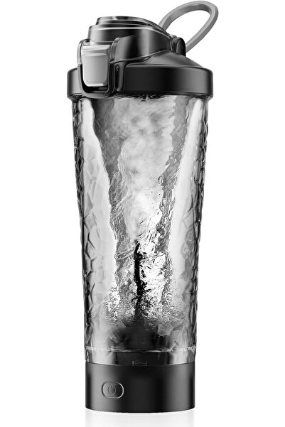 ANGJU Electric Protein Shaker Bottle, USB Rechargeable Mixing Cup, Water Drin...