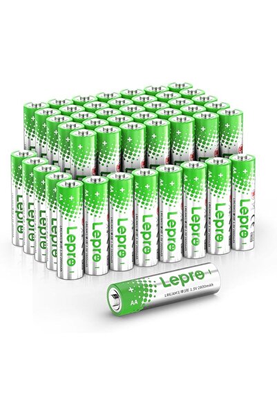 LEPRO AA Batteries 24 Pack, 1.5 Volt Alkaline Double AA Battery with High Cap...