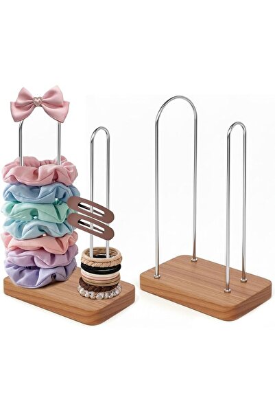 GENERAL 2PCS Hair Tie Holder Organizer, Scrunchie Holder Stand for Women Girl...