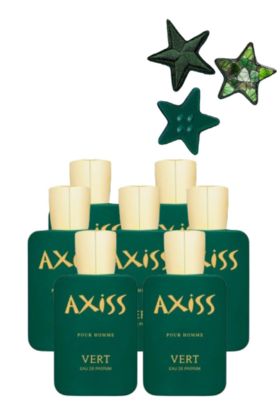 trı 7 Pieces Axiss Pour Homme Vert Perfume 100ML