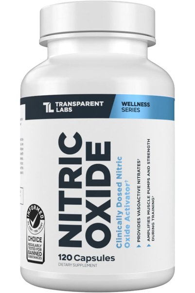 Transparent Labs Nitric Oxide - Nitric Oxide Booster for Men and Women with A...