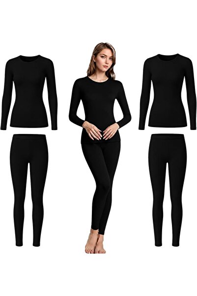 casme Thermal Underwear for Women Warm Base Layers Soft Long Johns Leggings F...
