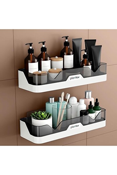 plantex Premium Self-Adhesive Bathroom Shelf for Wall/Multi-Purpose Rack with...