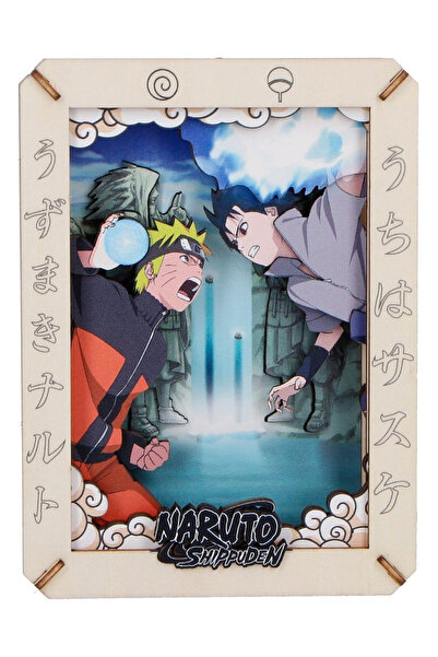 Nemesis Now Naruto Valea Finală Kit model de teatru din lemn 14 cm