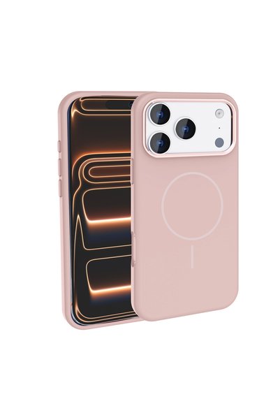 noktaks iPhone 18 Pro Max Compatible Case with Metal Camera Frame - Rose Gold...