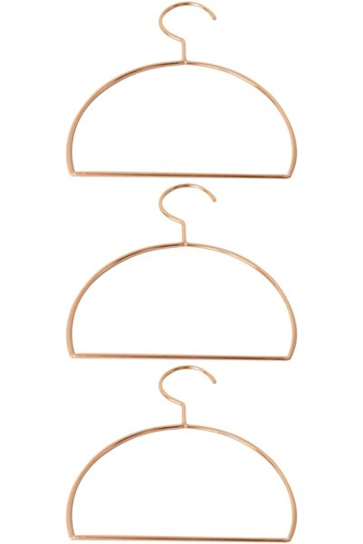 Amosfun 3 Pcs Metal Scarf Hanger Rack Semicircle Tie Hanger for Scarves Ties ...