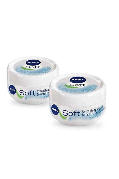 NIVEA Soft Moisturizing Cream Value Pack 2 x 100 ml