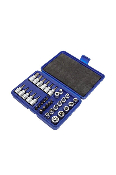 Workpro WP202595 3/8'’ CR-V 34 Parça Ağır Hizmet Torx Lokma Takımı (E/T Serisi)