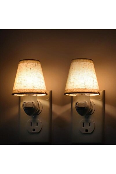 GENERAL Vintage Plug in Night Light with Switch, 2-Pack 0.5W LED Night Lights...
