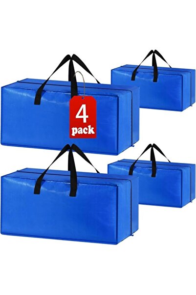 DURKU Large Strong Moving Bags with Zippers & Carrying Handles - Water-Resist...