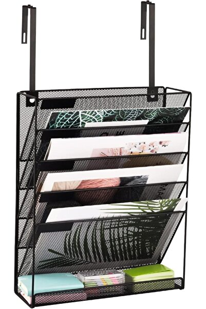 EASEPRES Hanging Organizer Cubicle File Holder - Wall Mount Storage, Office C...