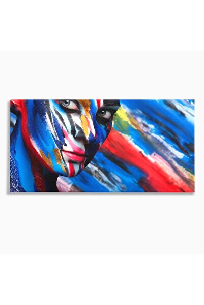 Luxcanva Tablou Canvas Femeia Avatar 120x60 cm pe Sasiu Lemn Femeia Avatar Cu...