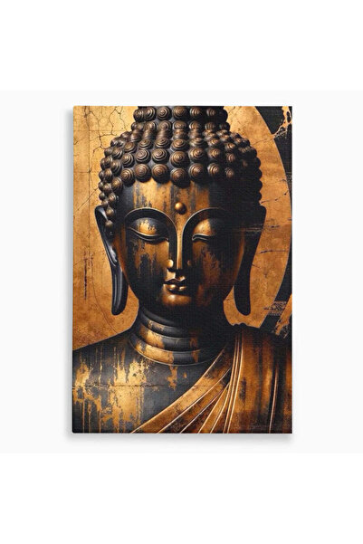 Luxcanva Tablou Canvas Atingerea Nirvanei 100x150 cm pe Sasiu Lemn Buddha Zen...