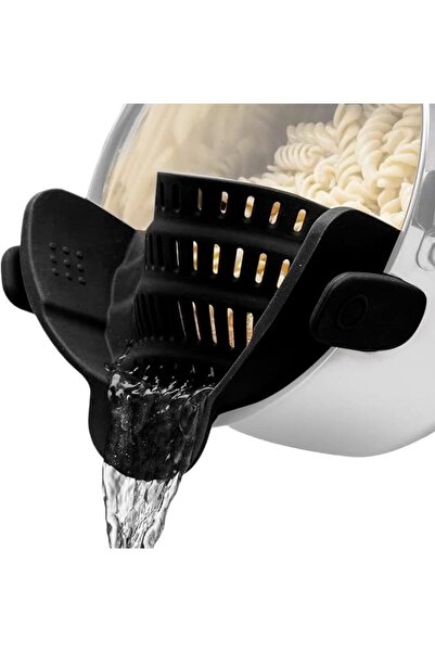Generic Clip on Strainer for Pots Foldable Sieve Stopper Filter Basket