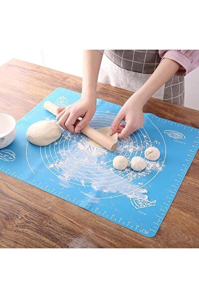 2V BROTHERS Silicone Baking Mat, Non-Stick Pastry Mat Board Table Placemat Pa...