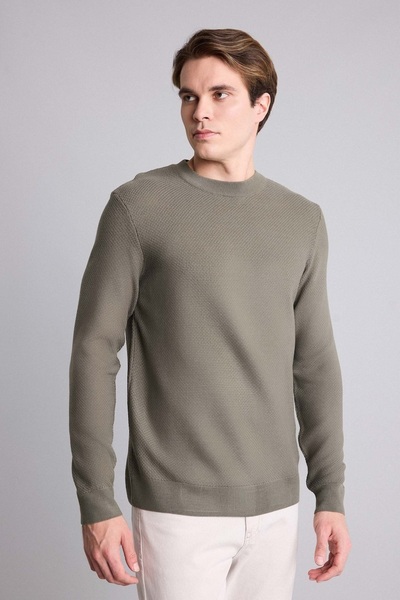 DeFacto Standard Fit Crew Neck Knitwear Sweater F1777Ax26Au