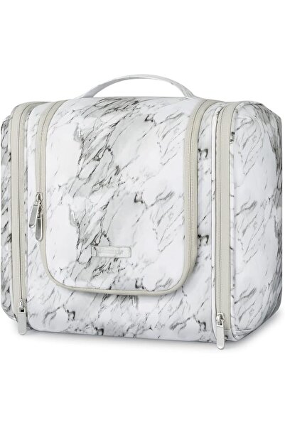 BAGSMART Hanging Toiletry Bag, Organizer with hanging hook, Water-resistant C...