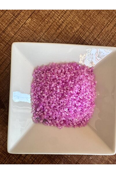 Gönülden Tasarım 50 Gr Pink Crystal Pipe Beads