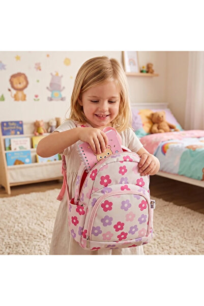 Leader Bag Store Desenli Anaokulu ve Kreş Sırt Çantası - Ergonomik Su Geçirme...