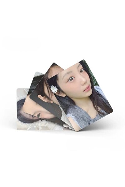 Kpop Dünyasi ILLIT '' Wonhee '' Çift Yön Baskılı Lomo Card Seti (50 Pcs)