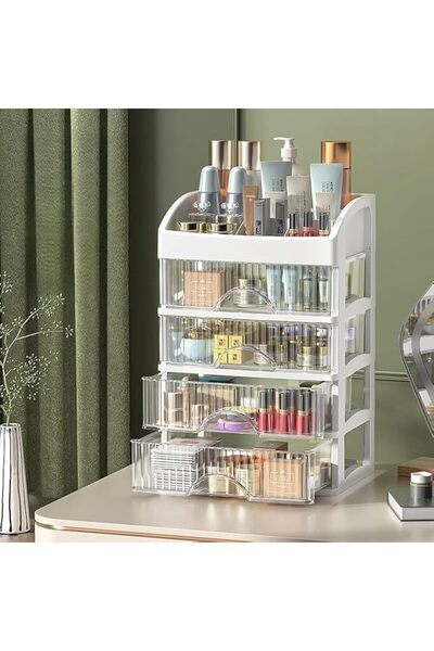 GENERAL JKJ&ZXZ 5 Layer Large Capacity Makeup Organizer, Cosmetic Storage Org...